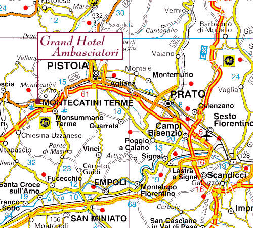 Ambasciatori Palace Montecatini Terme Exteriör bild